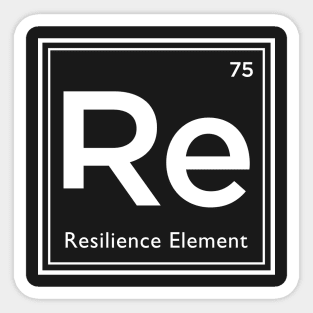 The Resilience Element Sticker